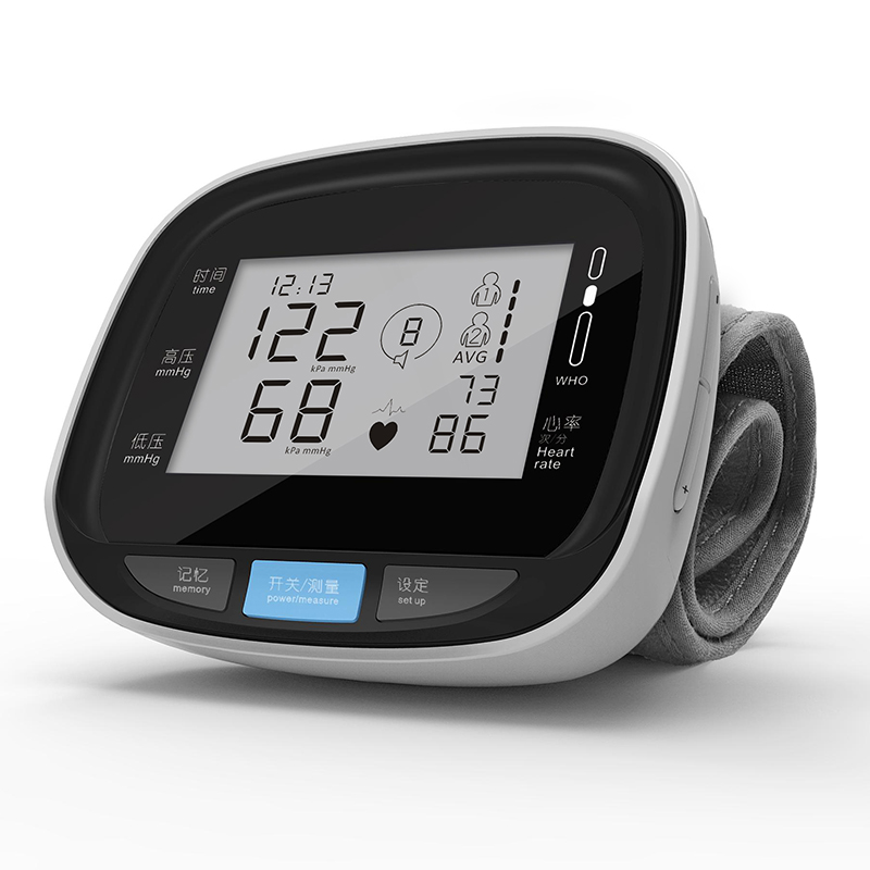 Wrist smart heart rate monitor home and hospital high quality wrist digital free blood pressure monitor