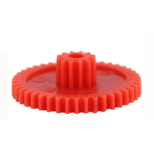 Custom Red Injection Molding Plastic Gear for Toys